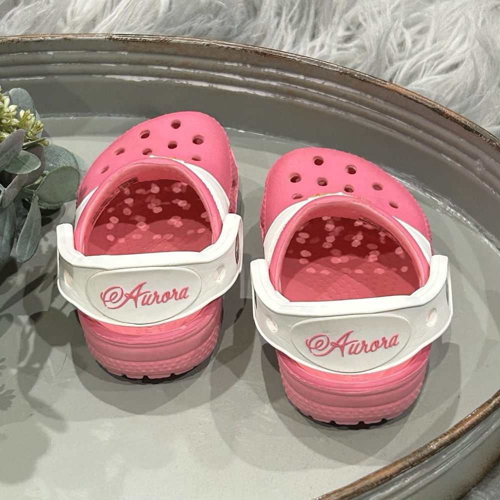 Disney Pink Princess Clog Crocs for Kids - Picture 3 of 5